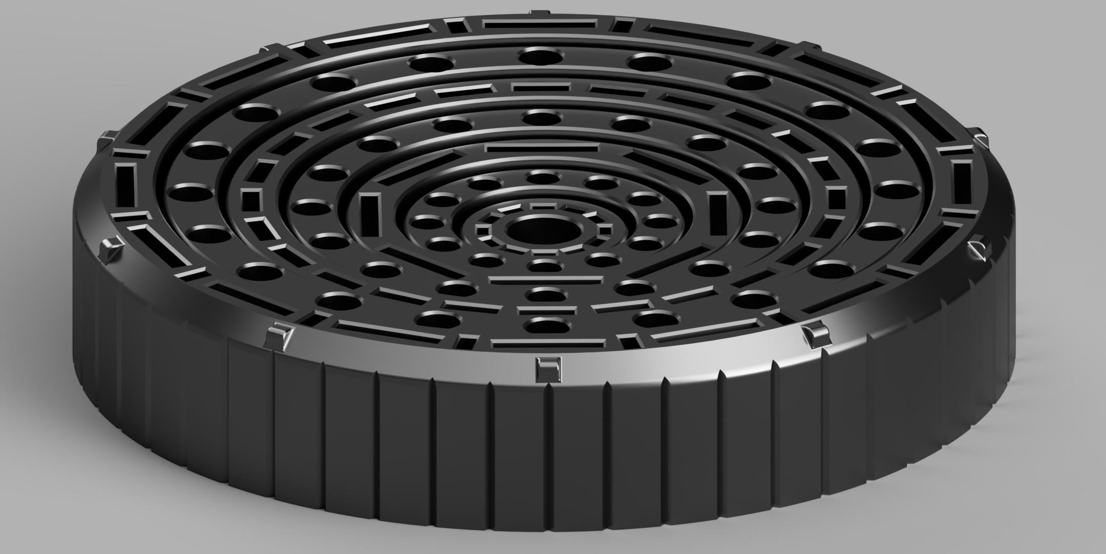 7 Ring Version with Halbach Array